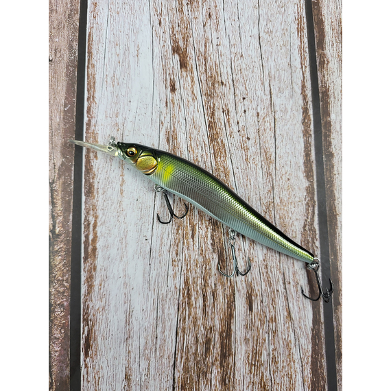 Воблер Megabass Vision Oneten 1 SP 110mm 14.0g Takumi Seochi Ayu, Розмір/Вага: 110мм/14г, Колір воблера: Takumi Seochi Ayu, фото , изображение 4