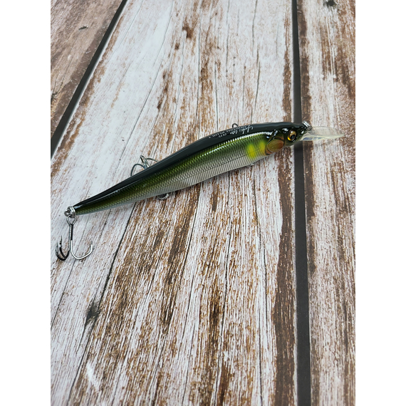 Воблер Megabass Vision Oneten 1 SP 110mm 14.0g Takumi Seochi Ayu, Розмір/Вага: 110мм/14г, Колір воблера: Takumi Seochi Ayu, фото , изображение 7