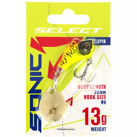 Тейл-спінер Select Sonic 13.0g #05, Вага блешні: 13г, Колір блешні: 5, фото , изображение 2