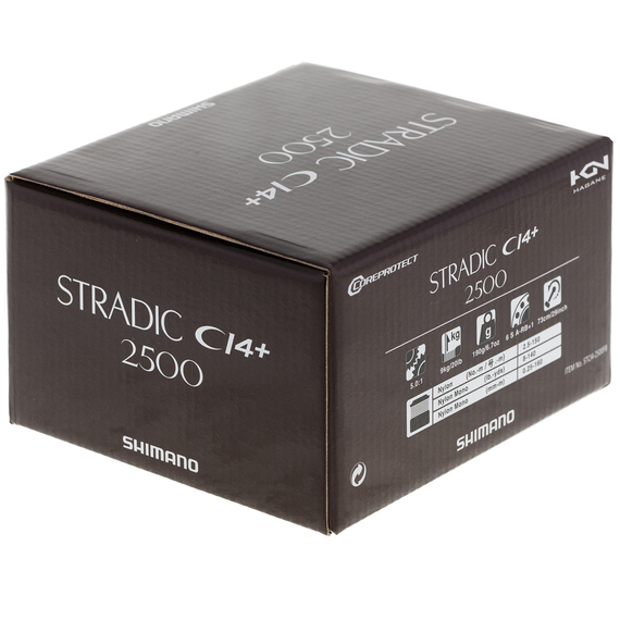 Катушка SHIMANO STRADIC CI4+ 2500 FB (STCI42500FB), Размер шпули: 2500, фото , изображение 9