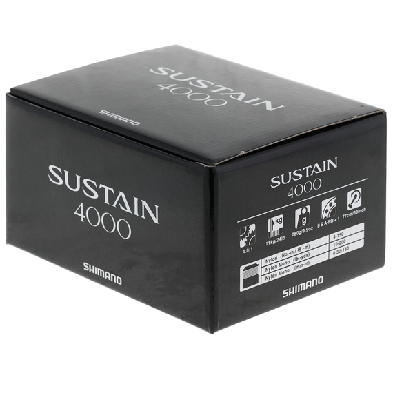 Катушка SHIMANO SUSTAIN 4000 FI (SA4000FI), Размер шпули: 4000, фото , изображение 9