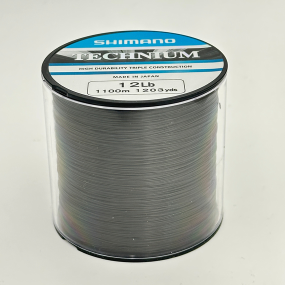 Коропова жилка Shimano Technium 1100m 0.32mm 12Lb (Made in Japan), чорна, Діаметр: 0.32mm, Розмотування: 1100m, фото , изображение 4