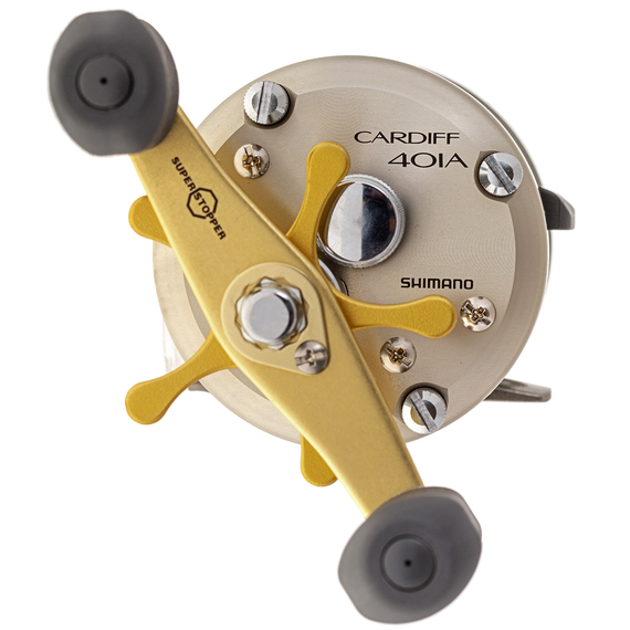 Мультиплікаторна котушка SHIMANO CARDIFF 401A (під ліву руку), Розмір шпулі: 401, фото , изображение 3