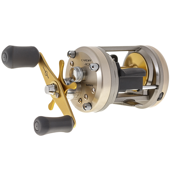 Мультиплікаторна котушка SHIMANO CARDIFF 401A (під ліву руку), Розмір шпулі: 401, фото , изображение 4