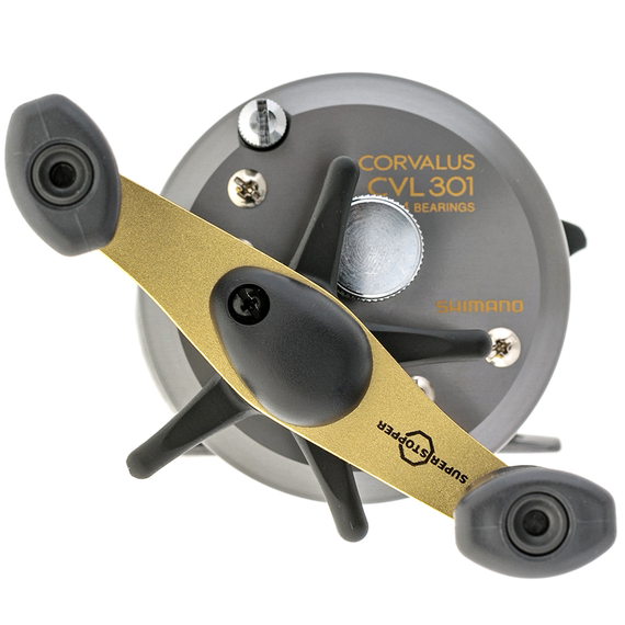 Катушка Shimano CORVULAS 301 (под левую руку), Размер шпули: 301, фото , изображение 2