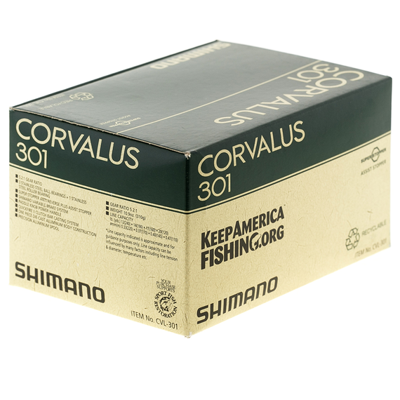 Катушка Shimano CORVULAS 301 (под левую руку), Размер шпули: 301, фото , изображение 8