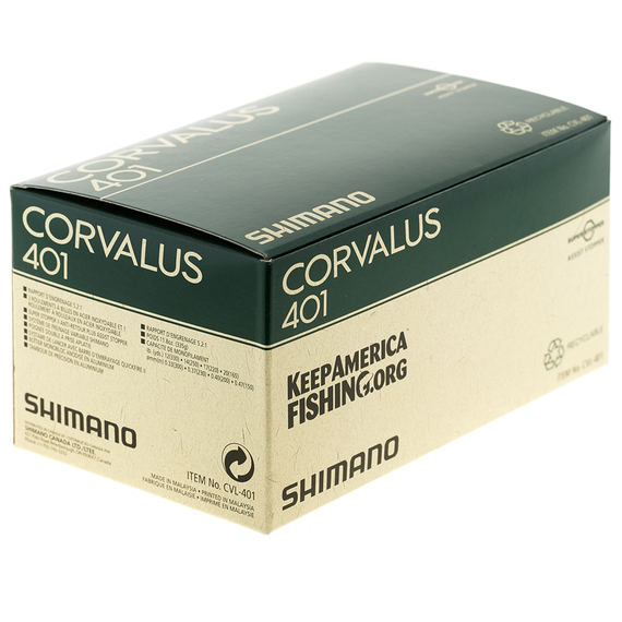 Катушка Shimano CORVALUS 401 (под левую руку), Размер шпули: 401, фото , изображение 8