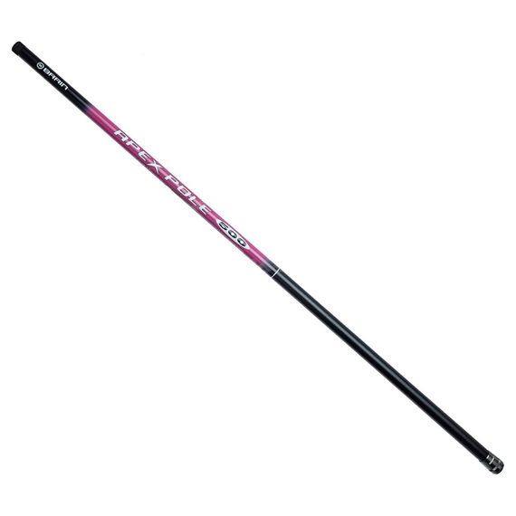 Махове вудлище BRAIN APEX Pole NEW 5.00m (телескопічне, без кілець, з конектором) + чохол, Довжина: 5m, Тип вудлища: без кілець (махове), фото 