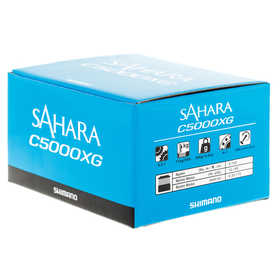 Катушка SHIMANO SAHARA C5000 XG FI (SHC5000XGFI), Размер шпули: C5000XG, фото , изображение 8