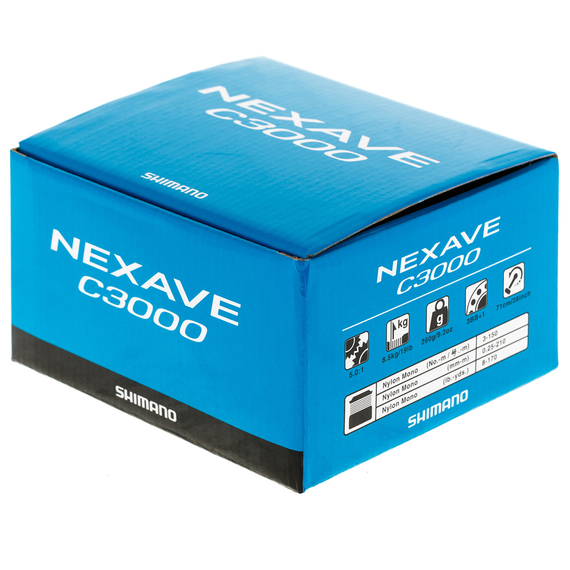 Катушка Shimano Nexave C3000 FE 3+1BB, Размер шпули: C3000, фото , изображение 9