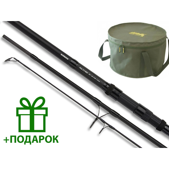 Карповое удилище SHIMANO ALIVIO DX SPESIMENT 13-350 + ТЕРМО-СУМКА, фото 