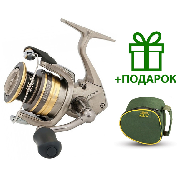 Катушка SHIMANO EXAGE 1000 FD + ЧЕХОЛ, фото 