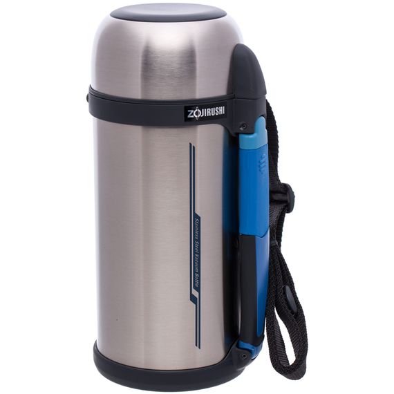 Термос ZOJIRUSHI (Японія) SF-CС15XA 1.5л сталевий (складна ручка+ремішок), Колір: стальной, Об'єм (л): 1.5, фото 