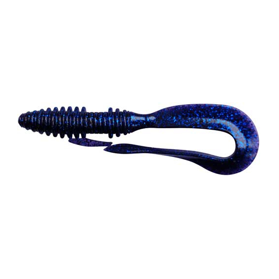 Силикон Keitech Mad Wag 7" (6 шт/упак) ц:308 midnight blue, Длина силикона: 7" (17.8 см), Расцветка силикона: 308 Midnight Blue, фото , изображение 2
