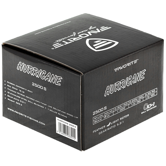 Катушка Favorite Hurricane 2500S, Размер шпули: 2500S, фото , изображение 9