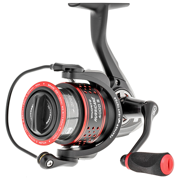 Котушка Favorite Hurricane 4000S 5,2:1 10+1, Розмір шпулі: 4000S, фото 