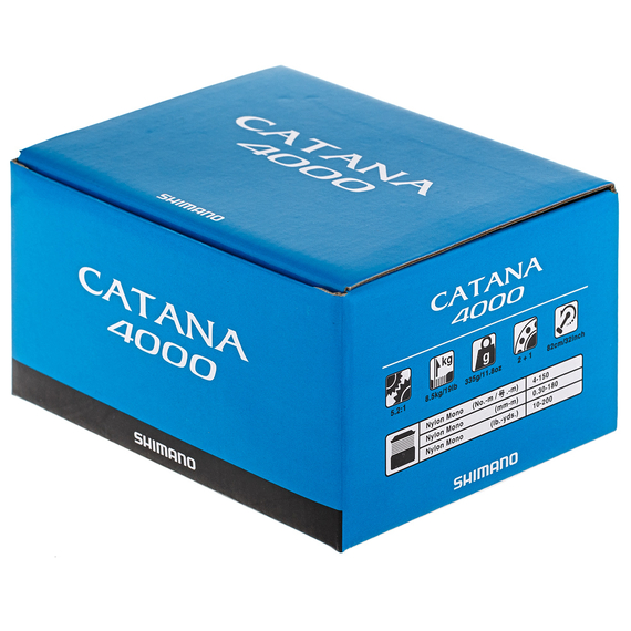 Катушка SHIMANO CATANA 4000 FD (CAT4000FD), Размер шпули: 4000, фото , изображение 9