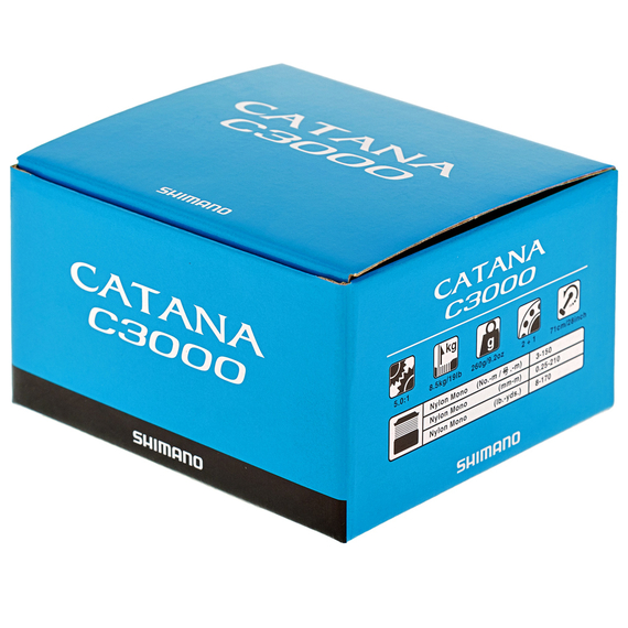 Катушка SHIMANO CATANA C3000 FD (CATC3000FD), Размер шпули: C3000, фото , изображение 9