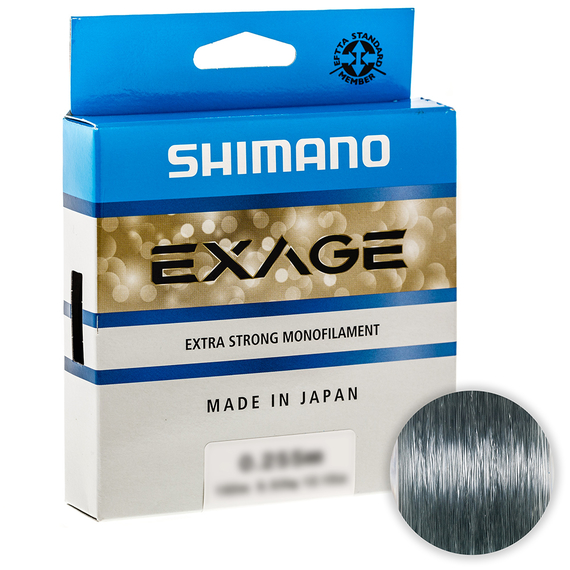 Жилка SHIMANO EXAGE 150m 0.225mm 4.4kg, Діаметр: 0.225, Розмотка: 150m, фото 