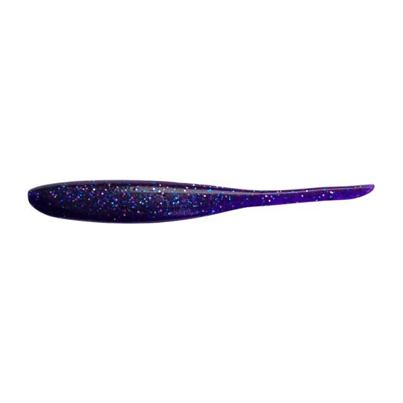 Силікон Keitech Shad Impact 4" (8 шт/упак), колір:ea#04 violet, Довжина силікону: 4" (10.2 см), Колір силікону: EA#04 Violet, фото , изображение 2