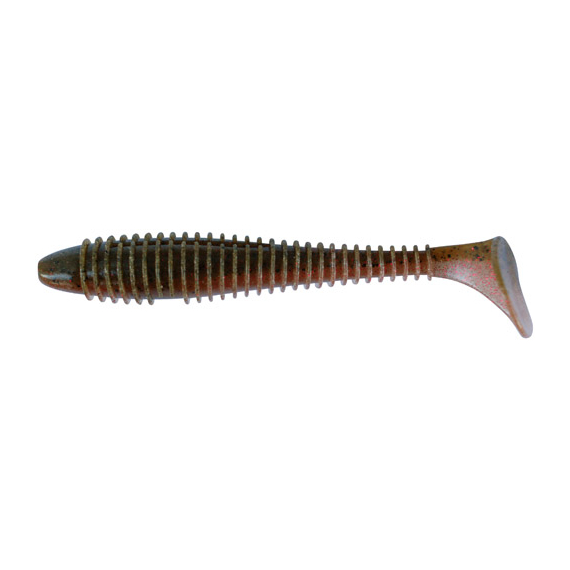 Силікон Keitech Swing Impact FAT 3.3" (7 шт/упак), колір:404 red crawdad, Довжина силікону: 3.3" (8.4 см), Колір силікону: 404 Red Crawdad, фото , изображение 2