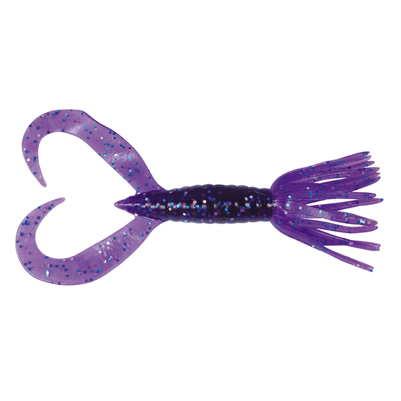Силікон Keitech Little Spider 3" (8 шт/упак), колір:ea#04 violet, Довжина силікону: 3" (7.6 см), Колір силікону: EA#04 Violet, фото 