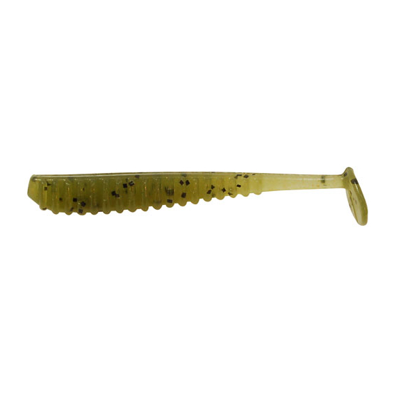Силікон Reins Aji Ringer Shad 1.5" 001 Watermelon Seed (15 шт/уп.), Довжина силікону: 1.5" (4 см), Колір силікону: 001 Watermelon Seed, фото 