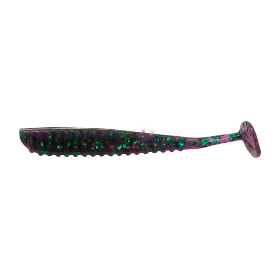 Силикон Reins AJIRINGER SHAD 012 Junebug 15шт, Длина силикона: 1.5" (4 см), Расцветка силикона: 012 Junebug, фото 