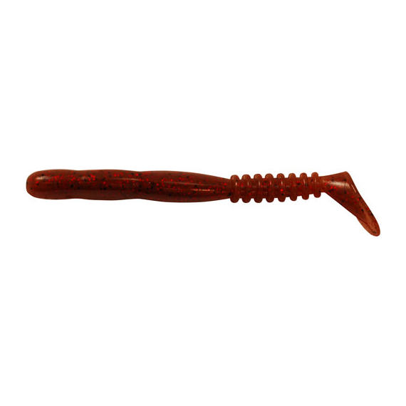 Силикон Reins ROCKVIBE SHAD 2" 007 Ebimiso SP 20шт, Длина силикона: 2.0" (5,08 см), Расцветка силикона: 007 Ebimiso SP, фото , изображение 2