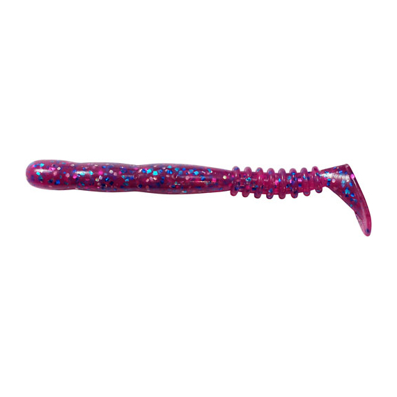 Reins Rockvibe Shad 2" 407 Pione (20 шт), Длина силикона: 2.0" (5,08 см), Расцветка силикона: 407 Pione, фото 