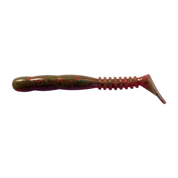 Силикон Reins ROCKVIB SHAD 3" B20 Tomato Craw 15шт, Длина силикона: 3.0" (7,62 см), Расцветка силикона: B20 Tomato Craw, фото 