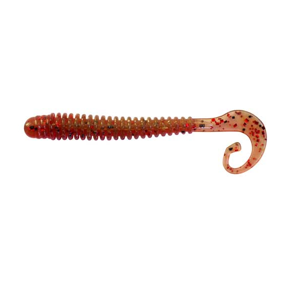 Силикон Reins G TAIL SATURN MICRO B20 Tomato Craw 16шт, Длина силикона: 2.0" (5,08 см), Расцветка силикона: B20 Tomato Craw, фото 