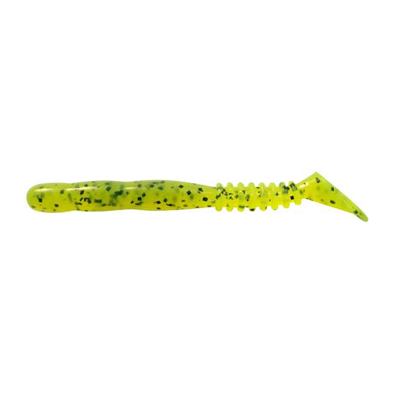 Силікон Reins Rockvibe Shad 3" 419 Chart Pepper (15 шт/уп.), Довжина силікону: 3.0" (7,62 см), Колір силікону: 419 chart pepper, фото 