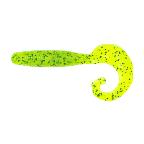 Силікон Reins Fat G-Tail Grub 4" 419 Chart Pepper (10шт/уп), Довжина силікону: 4.0" (10,16 см), Колір силікону: 419 chart pepper, фото 