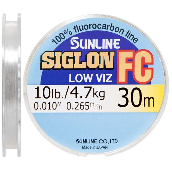 Флюорокарбон Sunline SIG-FC 30м 0.265мм 4.7кг поводковий, Діаметр: 0.265, фото 