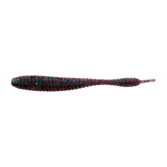 Reins Bubbling Shaker 4" 012 Junebug (12 шт.), Длина силикона: 4.0" (10,16 см), Расцветка силикона: 012 Junebug, фото 