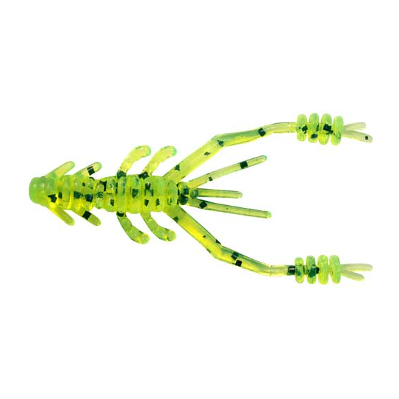Силікон Reins Ring Shrimp 2" 419 Chart Pepper (12шт/уп), Довжина силікону: 2.0" (5,08 см), Колір силікону: 419 chart pepper, фото 