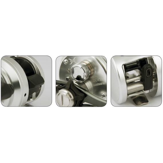 Котушка Shimano Calcutta 201 D 4+1BB 5.7:1, фото , изображение 3