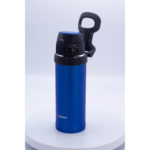 Термокружка ZOJIRUSHI SM-QAF60AK 0.6л (с переноской) черный, фото 