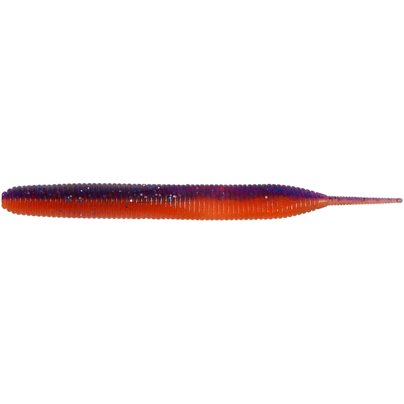 Силикон Keitech Sexy Impact 2.8" (12 шт/упак) ц:pal#09 violet fire, Длина силикона: 2.8" (7.1 см), Расцветка силикона: PAL#09 Violet Fire, фото , изображение 2