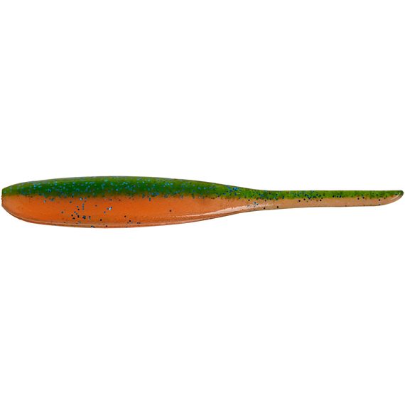 Силікон Keitech Shad Impact 4" (8 шт/упак), колір:pal#11 rotten carrot, Довжина силікону: 4" (10.2 см), Колір силікону: PAL#11 Rotten Carrot, фото , изображение 2
