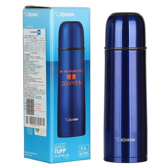 Термос ZOJIRUSHI (Японія) SV-GR50AA 0.5л синій, Колір: синий, Об'єм (л): 0.5, фото , изображение 12
