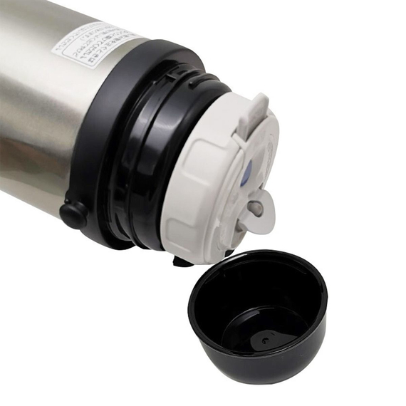 Термос ZOJIRUSHI (Япония) SJ-TG08XA 0.8л серебро (с ремешком), Выберите цвет: серебро, Объем (л.): 0.8, фото , изображение 3