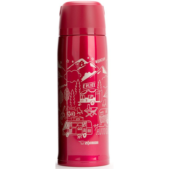 Термос ZOJIRUSHI (Япония) SJ-JS08RA 0.82л красный, фото 