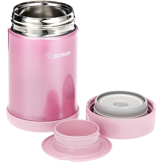 Харчовий термоконтейнер ZOJIRUSHI (Японія) SW-EAE50PS 0.5л розовый, Колір: розовый, Об'єм (л): 0.5, фото , изображение 2