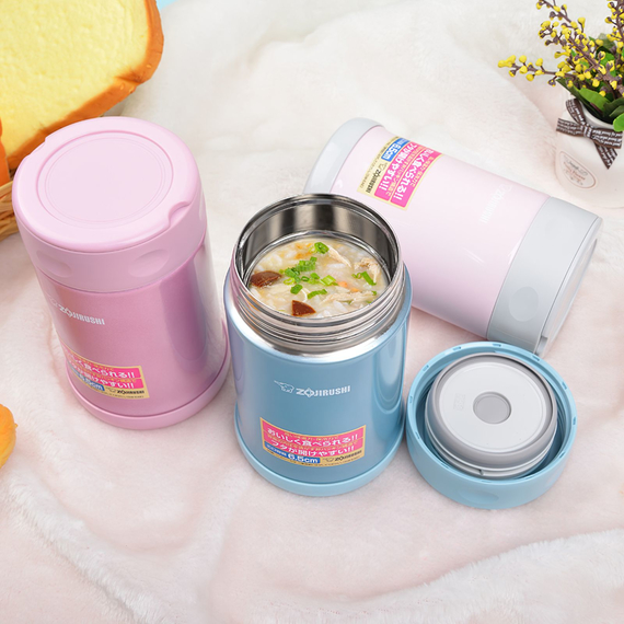 Харчовий термоконтейнер ZOJIRUSHI (Японія) SW-EAE50AB 0.5л синій, Колір: синий, Об'єм (л): 0.5, фото , изображение 8