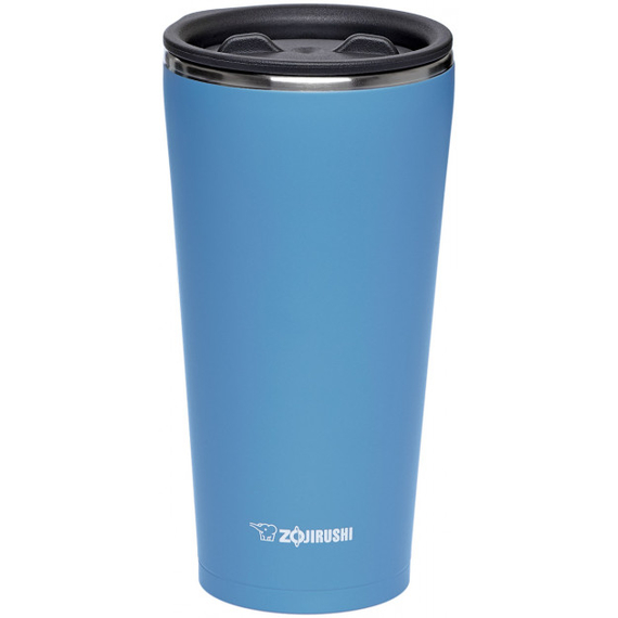 Термостакан ZOJIRUSHI SX-FSE45AJ с ситечком 0.45л, голубой, Выберите цвет: голубой, Объем (л.): 0.45, фото 