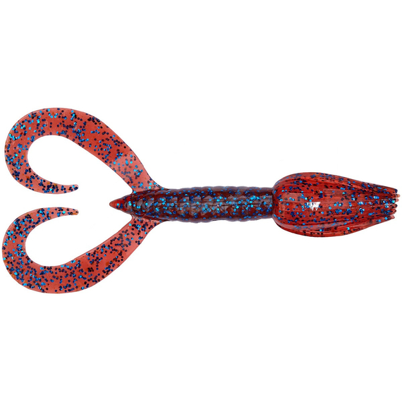 Силікон Keitech Little Spider 2" (8 шт/уп), колір:ea#03 grape, Довжина силікону: 2" (5.1 см), Колір силікону: EA#03 Grape, фото 