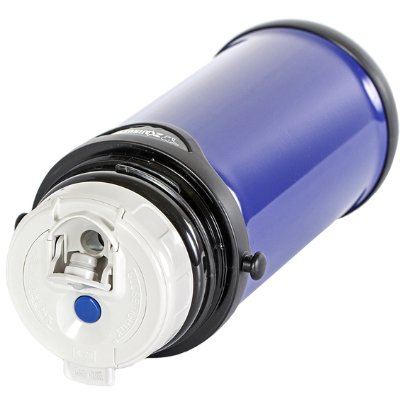 Термос ZOJIRUSHI (Японія) SJ-TG10AA 1л синій (з ремінцем), Колір: синий, Об'єм (л): 1, фото , изображение 3