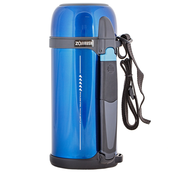 Термос ZOJIRUSHI (Японія) SF-CС15AН 1.5л синій (складна ручка+ремішок), Колір: синий, Об'єм (л): 1.5, фото , изображение 2